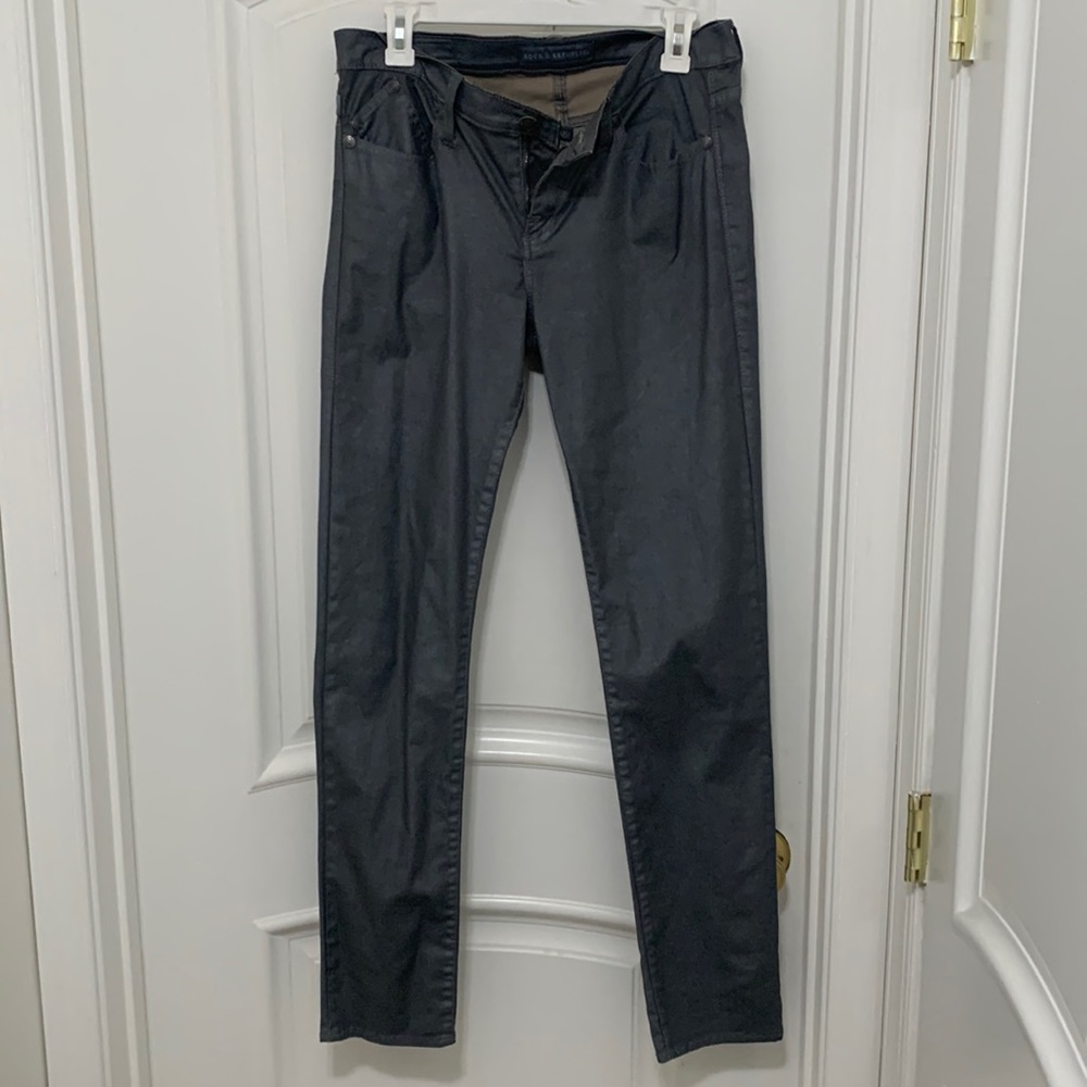 Rock & Republic gunmetal gray pants size 10